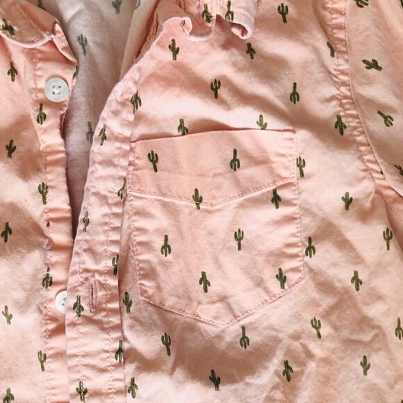 Cute Cactus Shirt for Boy 6-7Y - Picture 2 of 5